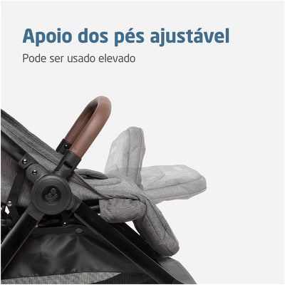 Carrinho de Bebê Maxi-Cosi Travel Sistem Eva³ Trio Select Grey - Uso desde o primeiro dia